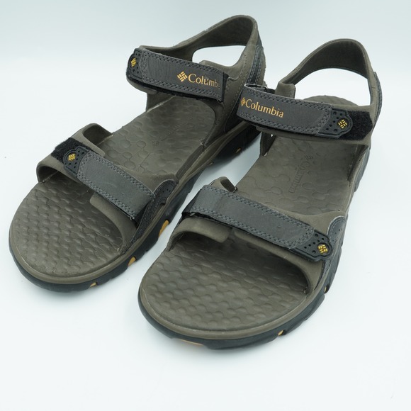 Columbia Mens 10 Outdoor Hiking Sandals‎ Olive Green Strap Comfort Water Shoes